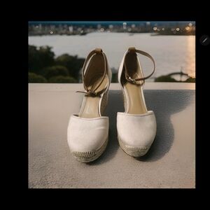 Michael Michael Kors Women's kendrick Espadrille Wedge Sandals Size.10M